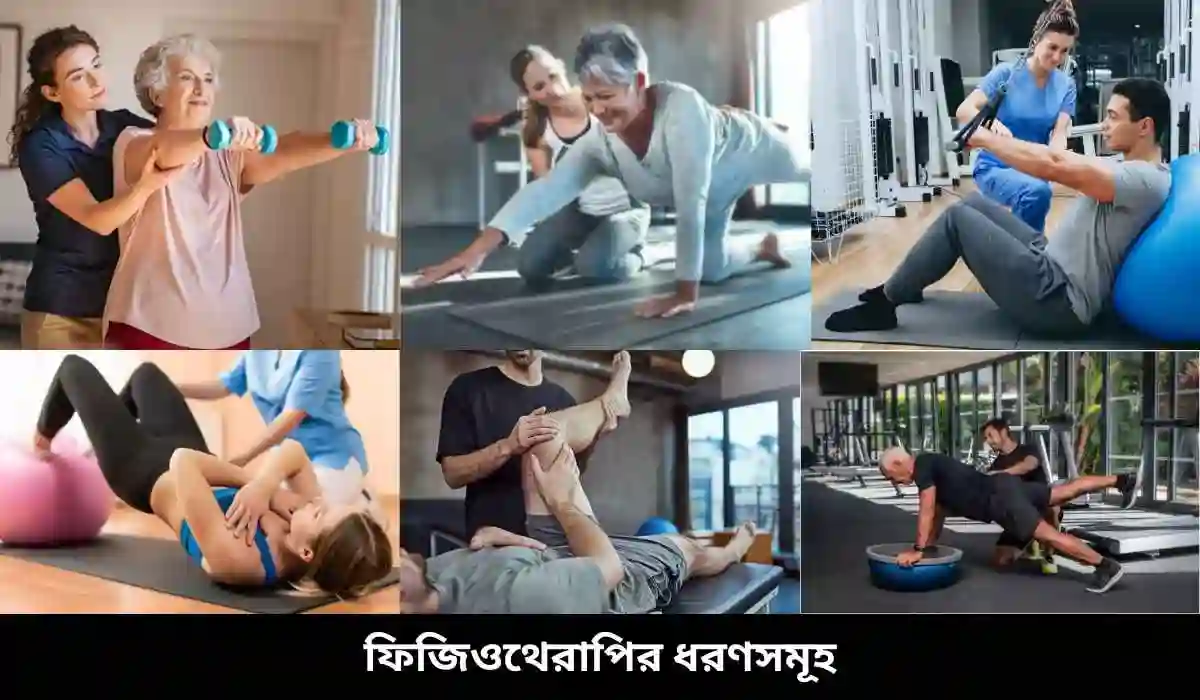 ফিজিওথেরাপির ধরণসমূহ