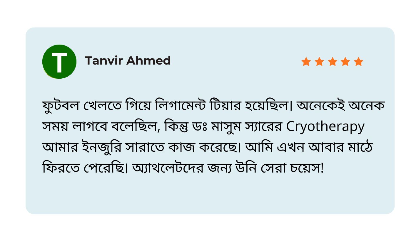 Dr. Joshim Uddin Patient Review 2