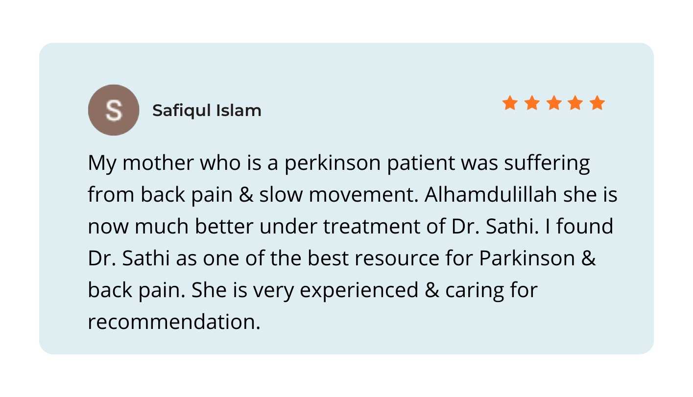 Dr. Masuma Khanam Patient Review 4