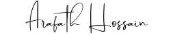 Signature Dr. Arafath Hossain