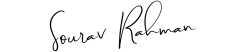 Signature Sourav Rahman