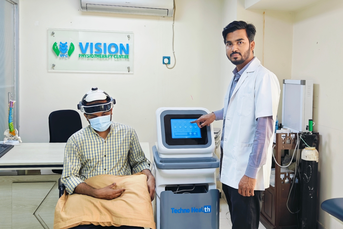 rTMS Therapy For Stroke Patient