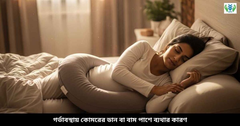 গর্ভাবস্থায় কোমরের ডান বা বাম পাশে ব্যথার কারণ