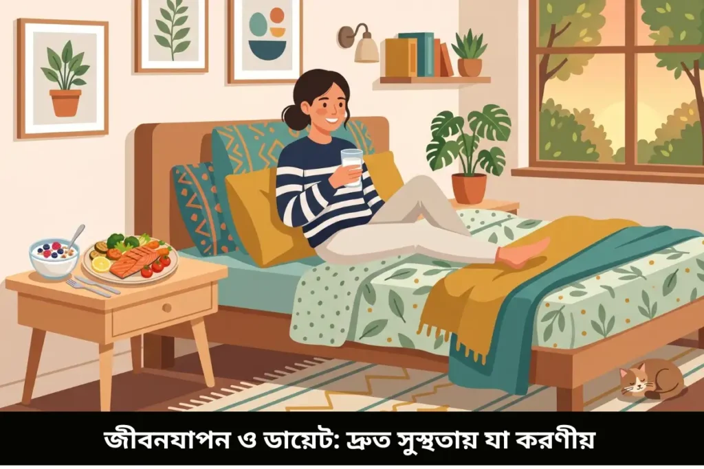 জীবনযাপন ও ডায়েট দ্রুত সুস্থতায় যা করণীয়