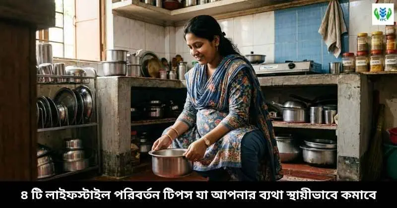 ৪ টি লাইফস্টাইল পরিবর্তন টিপস যা আপনার ব্যথা স্থায়ীভাবে কমাবে