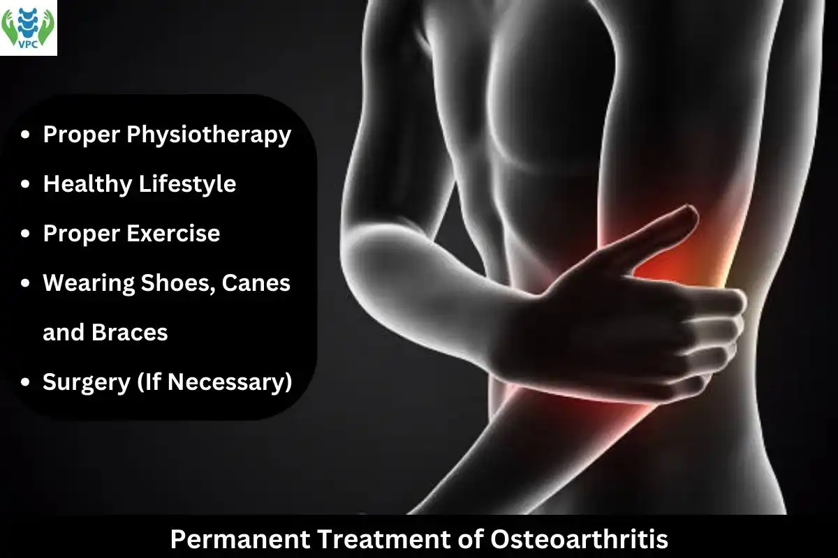 Permanent treatment of osteoarthritis