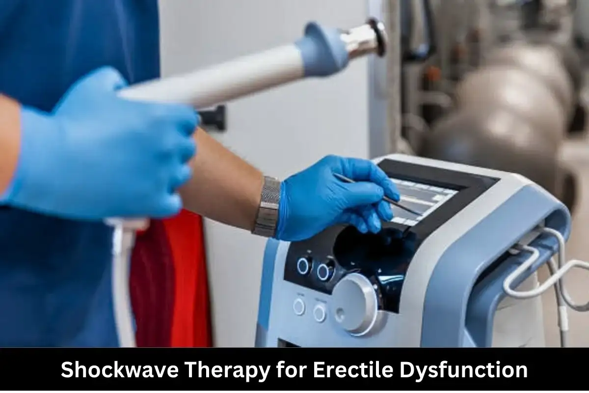 Shockwave therapy for erectile dysfunction