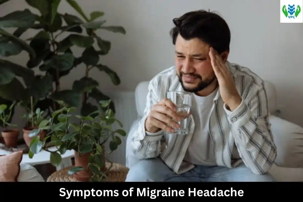 Symptoms of migraine headache