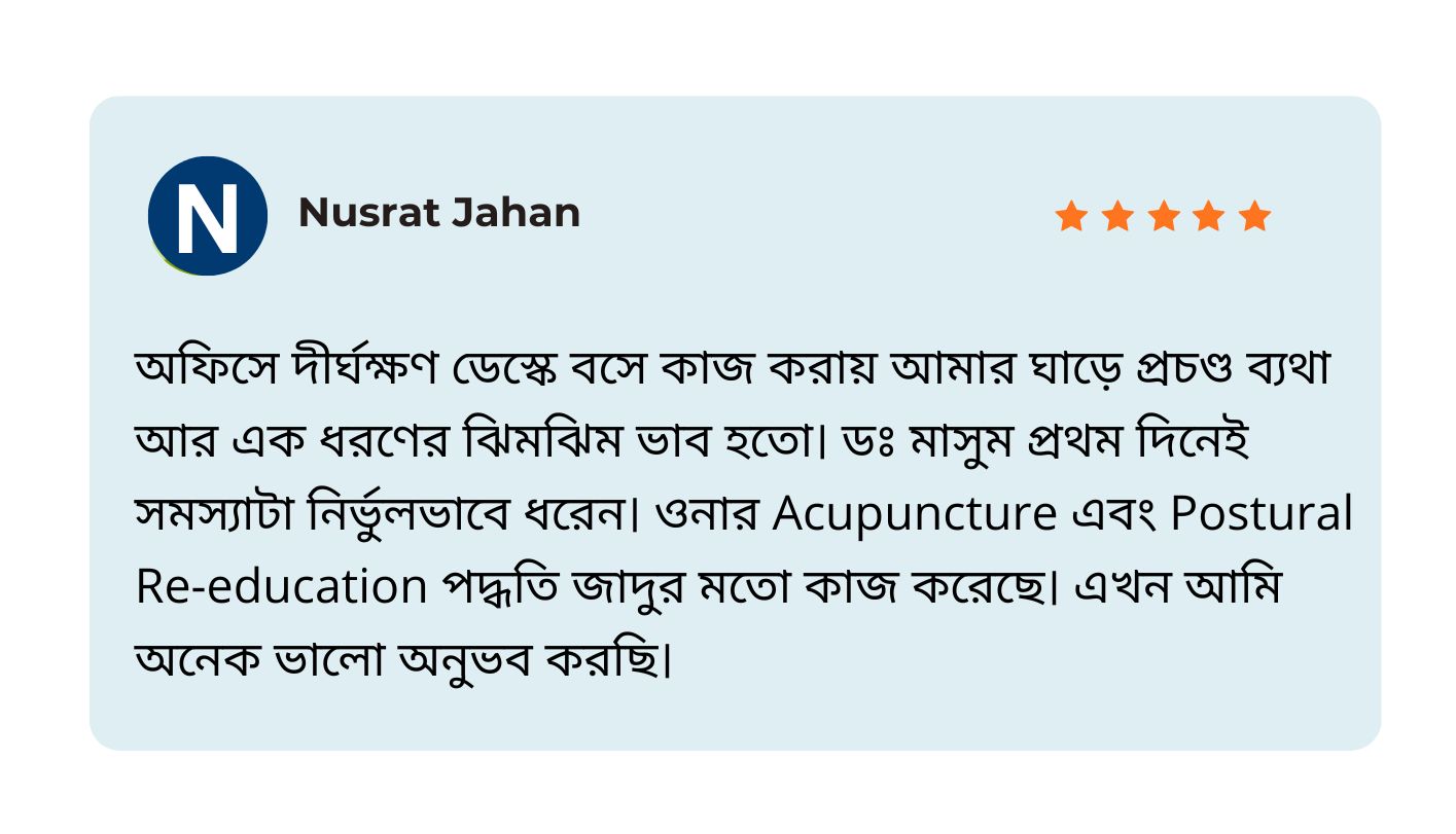Dr. Joshim Uddin Patient Review 3