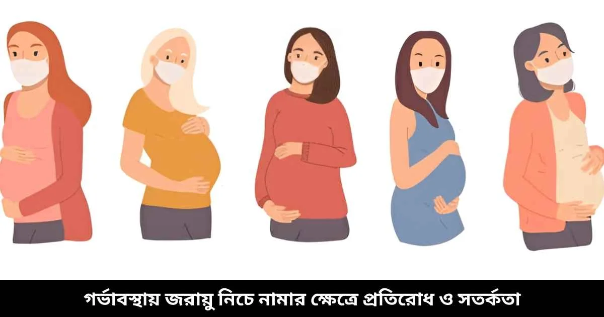 গর্ভাবস্থায় জরায়ু নিচে নামার ক্ষেত্রে প্রতিরোধ ও সতর্কতা