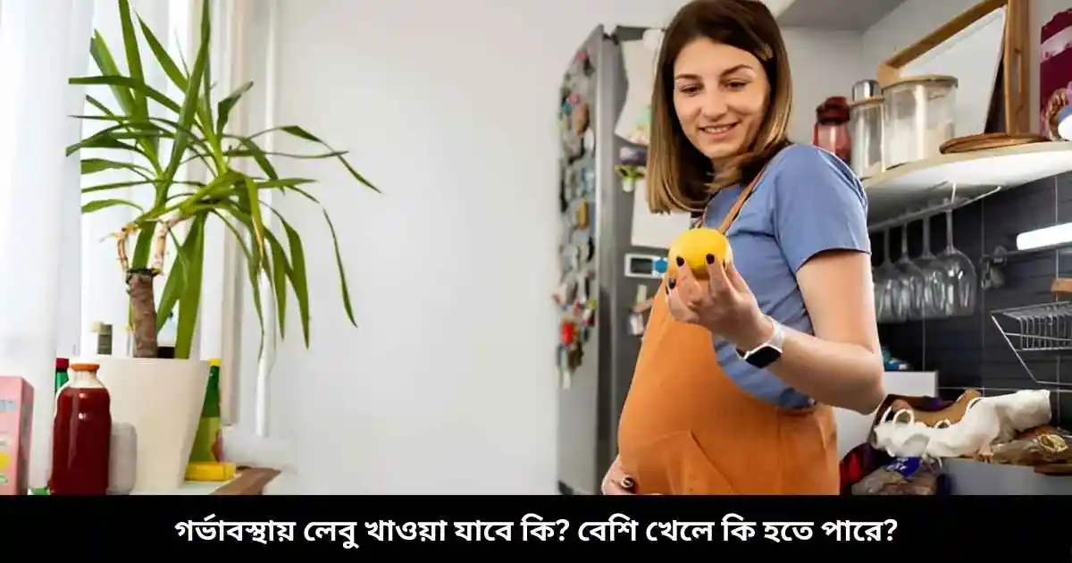 গর্ভাবস্থায় লেবু খাওয়া যাবে কি বেশি খেলে কি হতে পারে