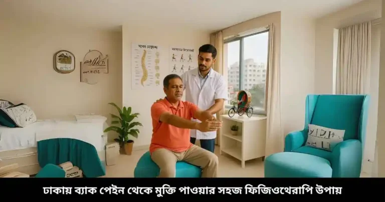 ঢাকায় ব্যাক পেইন থেকে মুক্তি পাওয়ার সহজ ফিজিওথেরাপি উপায়