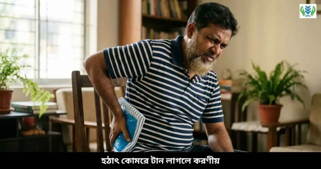 হঠাৎ কোমরে টান লাগলে করণীয়